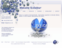 Tablet Screenshot of exilica.co.uk